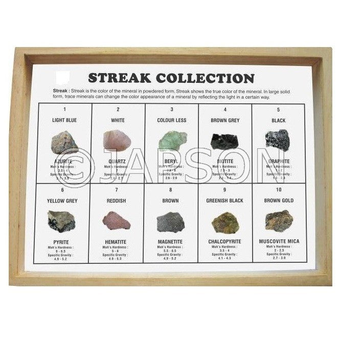 Streak Collection, Set of 10 Streak Collection, Set of 10